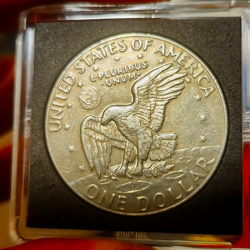 1977 Errored Silver Dollar